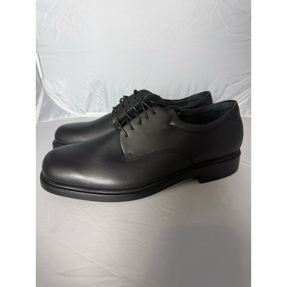Rockport Other - Rockport Black Margin Oxford Dress Shoes Round Toe Lace Up 15 W Men's